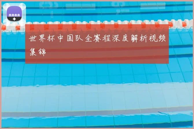世界杯中国队全赛程深度解析视频集锦